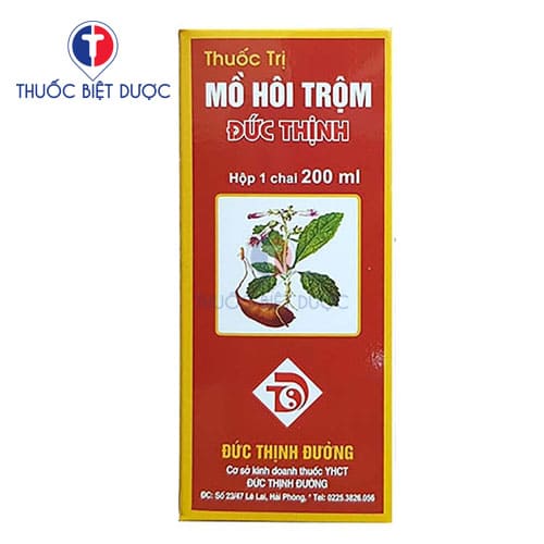 Thuốc trị mồ hôi trộm