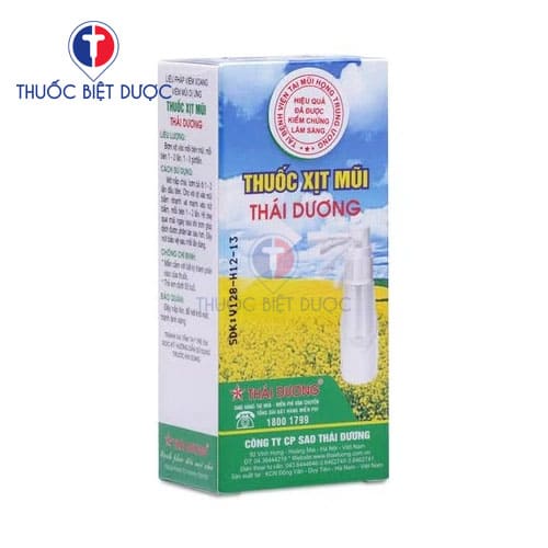 Thuốc xịt mũi Thái Dương