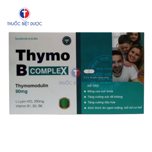 Thymo B Complex - Hỗ trợ tăng cường sức đề kháng cho cơ thể