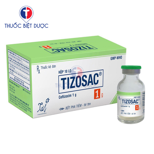 Tizosac 1g Trust Farma - Ceftizoxim