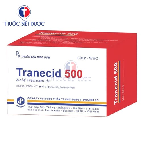 Tranecid 500 dạng viên