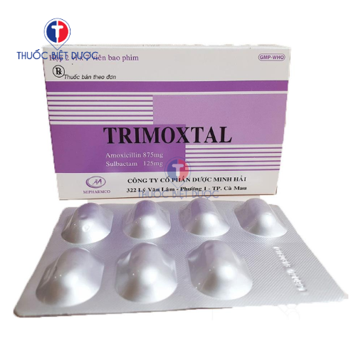 Trimoxtal 875/125mg - Thuốc điều trị một số bệnh nhiễm khuẩn