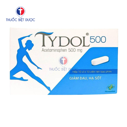 Tydol 500 OPV - Thuốc hỗ trợ giảm đau, hạ sốt cơ thể