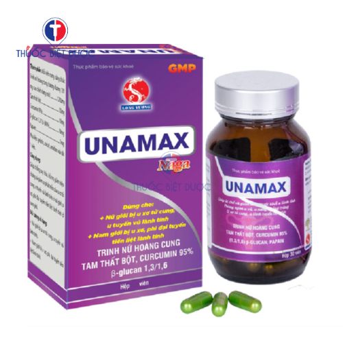 Unamax Naga - Sản phẩm hỗ trợ điều trị tình trạng u xơ