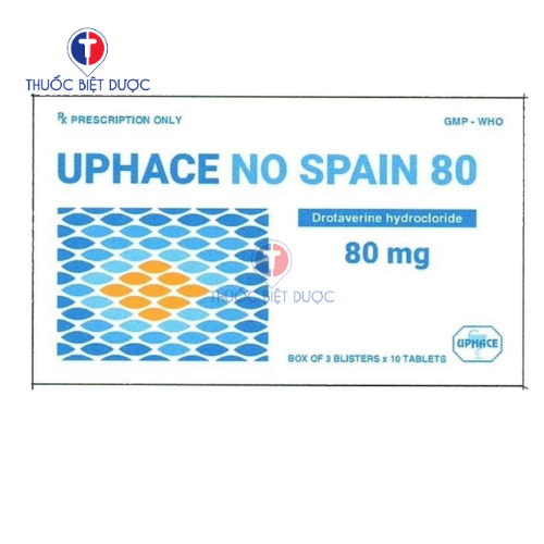 Uphace No Spain 80 - Thuốc chống co thắt cơ trơn