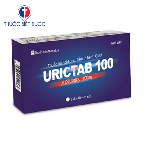 Urictab 100 GiaNguyenPharma - Alopurinol