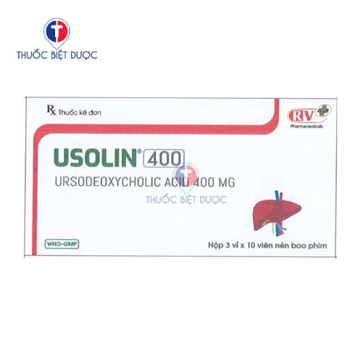 Thuốc Usolin 400 OPV hỗ trợ làm tan sỏi mật cholesterol