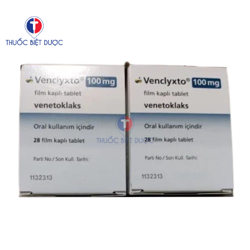 Venclyxto 100mg điều trị bệnh bạch cầu mạn dòng lympho