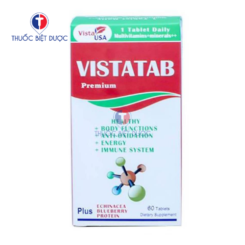 Vistatab Premium - Hỗ trợ bổ sung vitamin thiết yếu