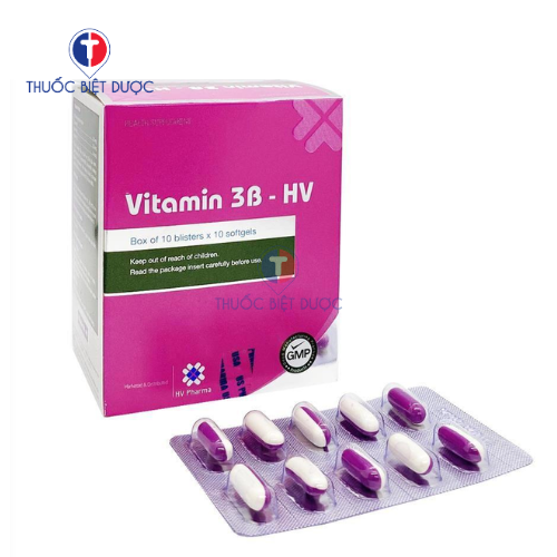 Vitamin 3B-HV USP - Hỗ trợ bổ sung vitamin nhóm B cho cơ thể