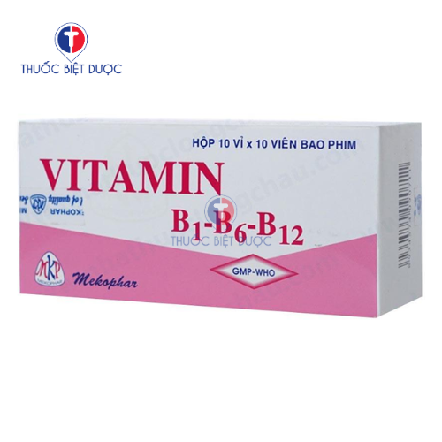 Vitamin 3B Mekophar - Hỗ trợ bổ sung vitamin nhóm B