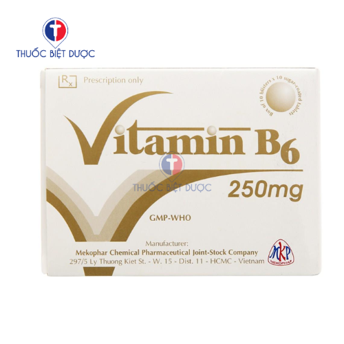 Vitamin B6 250mg Mekophar