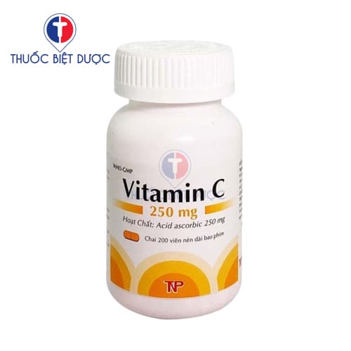 Vitamin C 250mg màu xanh