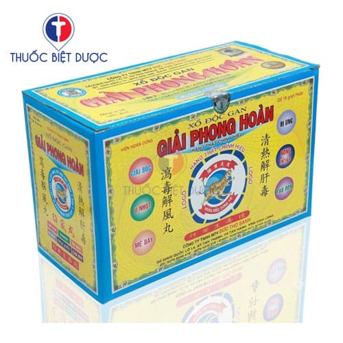 Xổ độc gan giải phong hoàn
