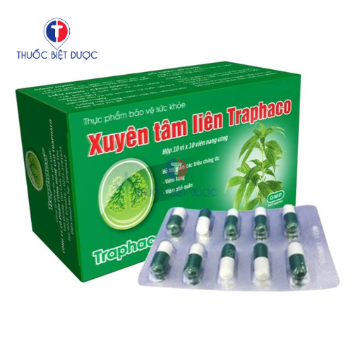 Xuyên Tâm Liên Traphaco - Hỗ trợ tăng cường miễn dịch