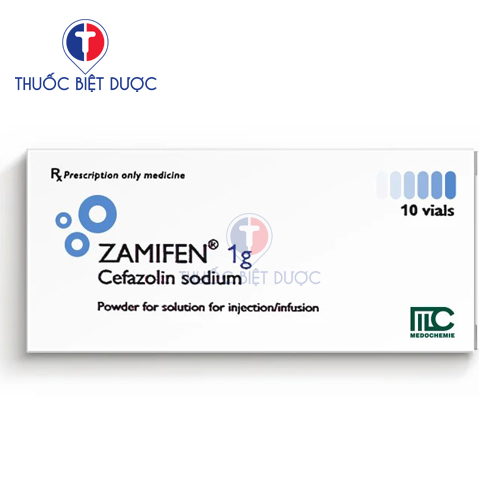 Zamifen 1g Medochemie - Cefazolin