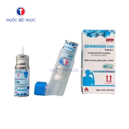 Zensonid 200 inhaler - Thuốc điều trị bệnh hen phế quản