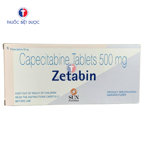 Zetabin 500mg - Điều trị ung thư đại tràng và ung thư vú