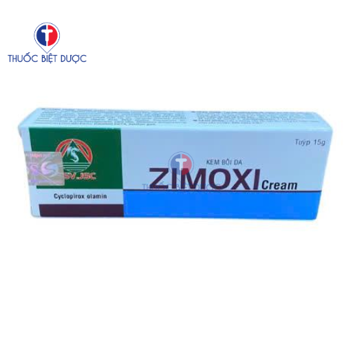 Hình ảnh Zimoxi cream GSV - Ciclopirox Olamine