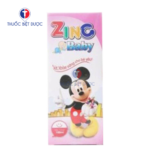 Zinc baby 100ml - Hỗ trợ tăng cường hệ miễn dịch và sức khỏe