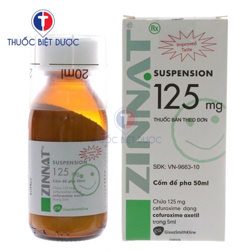 Zinnat Suspension 125mg/5ml