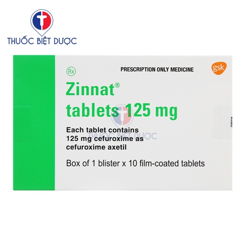 Zinnat tablets 125mg