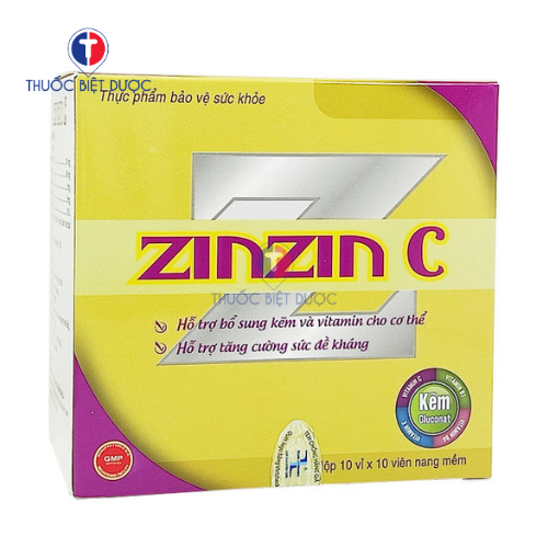 Zinzin C - Hỗ trợ bổ sung vitamin và khoáng chất cho cơ thể