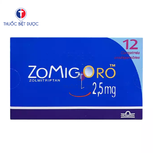 Hình ảnh Zomig Oro 2.5mg