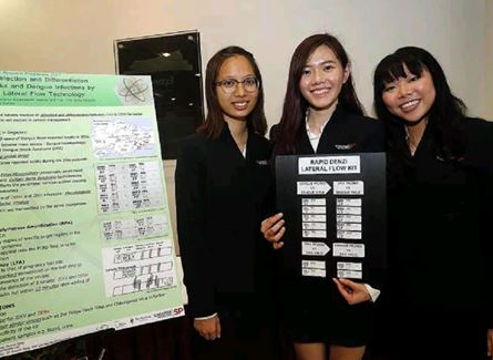 Sinh viên Singapore phát minh thiết bị phân biệt Zika với sốt xuất huyết