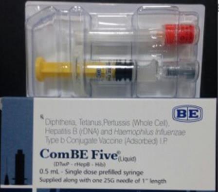 Nhiều trẻ nhập viện do bị sốc, sốt sau tiêm vắc xin ComBEFive