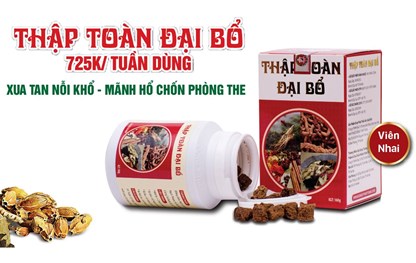 Thập toàn đại bổ - “Cứu tinh” của căn bệnh xuất tinh sớm, yếu sinh lý