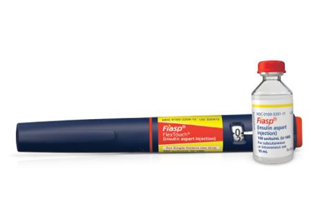 Thuốc Fiasp (insulin aspart tiêm) của Novo Nordisk cho trẻ em mắc bệnh tiểu đường được FDA chấp thuận