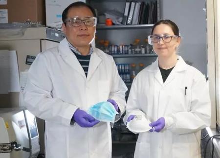 Các nhà khoa học phát triển được khẩu trang phủ muối có thể tiêu diệt mầm bệnh virus