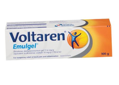 Thông tin thuốc Voltaren Gel: gel bôi chứa diclofenac, thuốc chống viêm không steroid