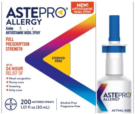 FDA chấp thuận thuốc dị ứng Astepro