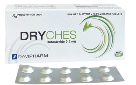Thuốc Dryches (dutasteride); trong điều trị phì đại tuyến tiền liệt