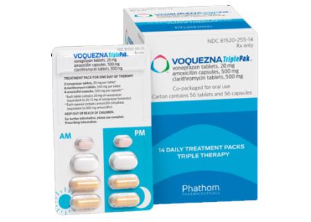 Thuốc Voquezna Triple Pak điều trị H. pylori