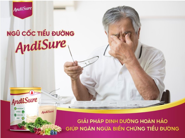 NGŨ CỐC TIỂU ĐƯỜNG ANDISURE - GIẢI PHÁP DINH DƯỠNG HOÀN HẢO GIÚP NGĂN NGỪA BIẾN CHỨNG TIỂU ĐƯỜNG 
