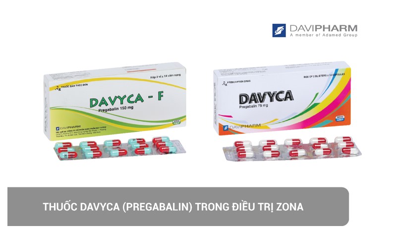 Thuốc DAVYCA - Pregabalin & Đau do nguyên nhân thần kinh sau Zona