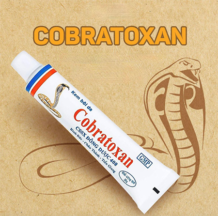 Thuốc xoa bóp giảm nhức mỏi từ nọc rắn Cobratoxan
