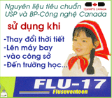 FLU – 17: Sự khám phá mới trong điều trị cảm cúm